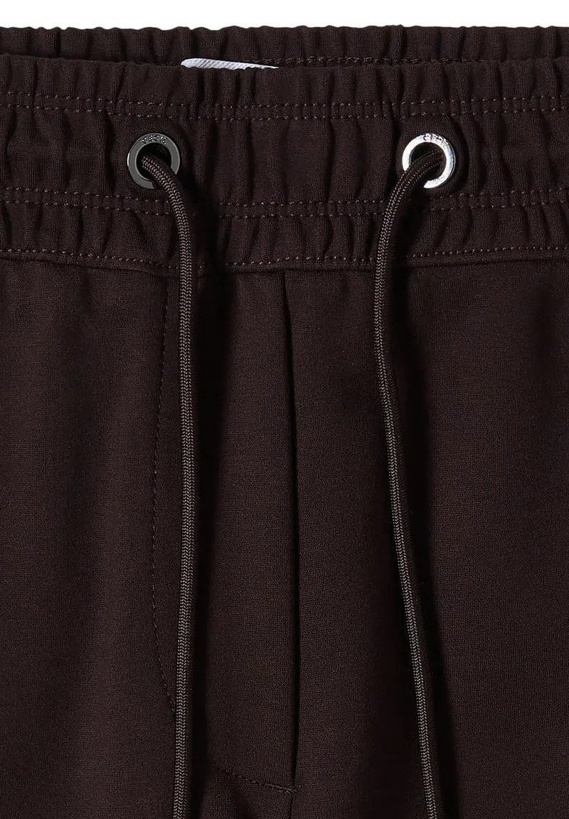 Mid Waist Slim Leg Hose im Casual Fit