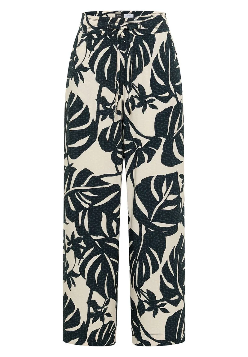 High Waist Wide Leg Hose im Loose Fit