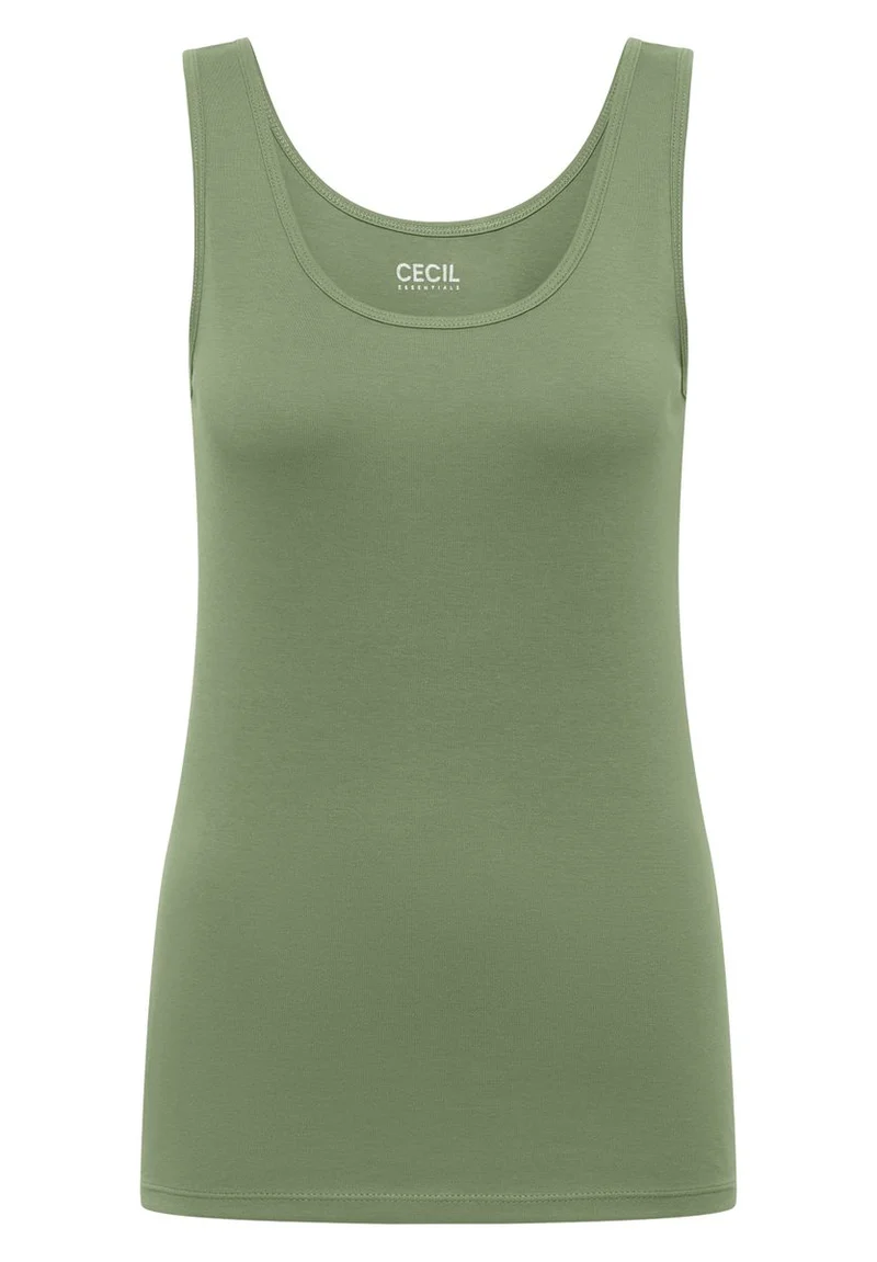 Basic Top aus reiner Baumwolle