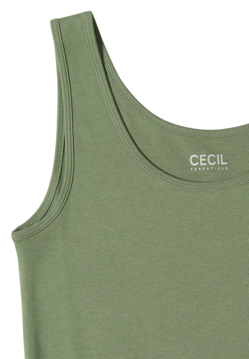 Basic Top aus reiner Baumwolle