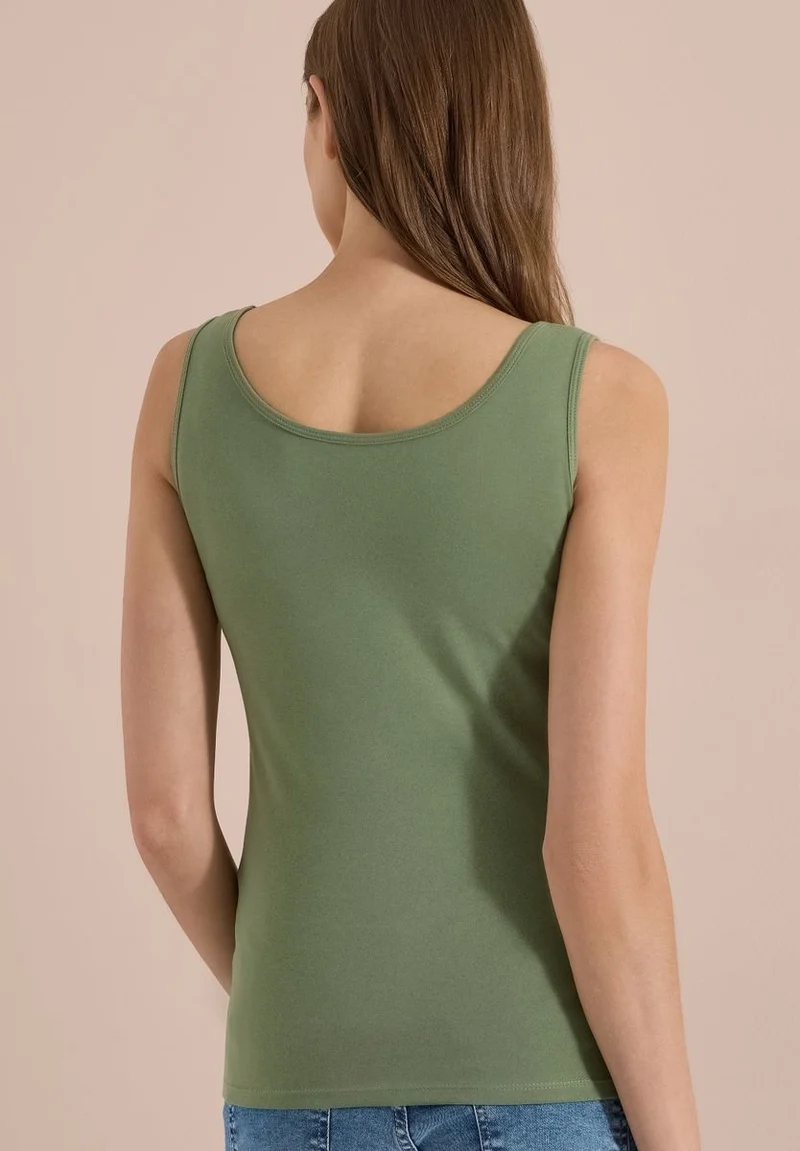 Basic Top aus reiner Baumwolle