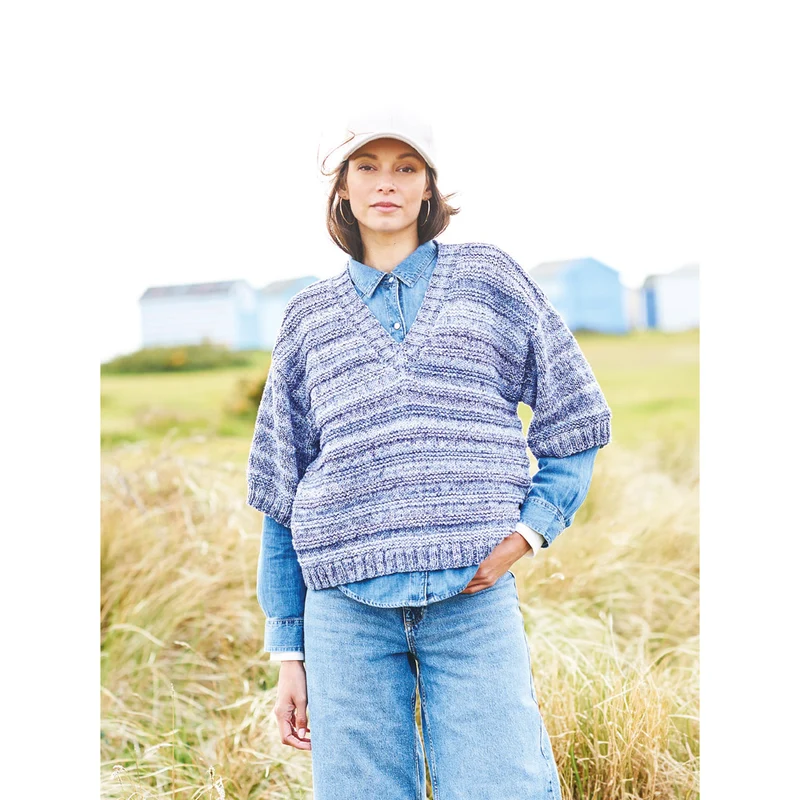 Stylecraft-Strickanleitung „Grace“ und „Impressions Sweaters“