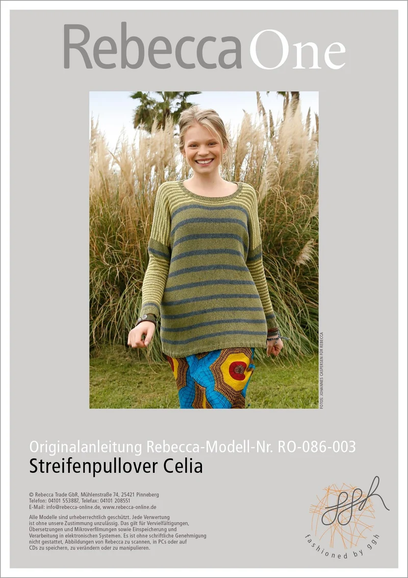 Anleitung: Streifenpullover Celia