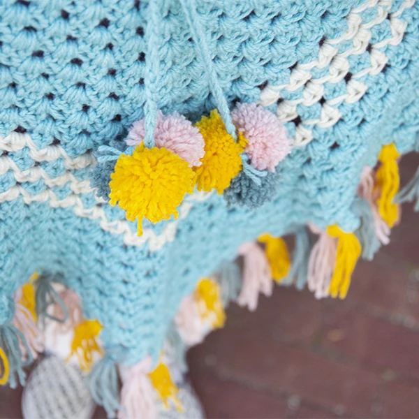 BudgetYarn Kinderponcho-Häkelpaket