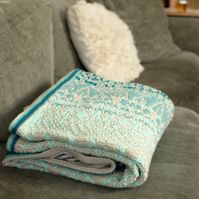 Manic Mirror Blanket Beach Häkelpaket – CrazyCrochetCatlady