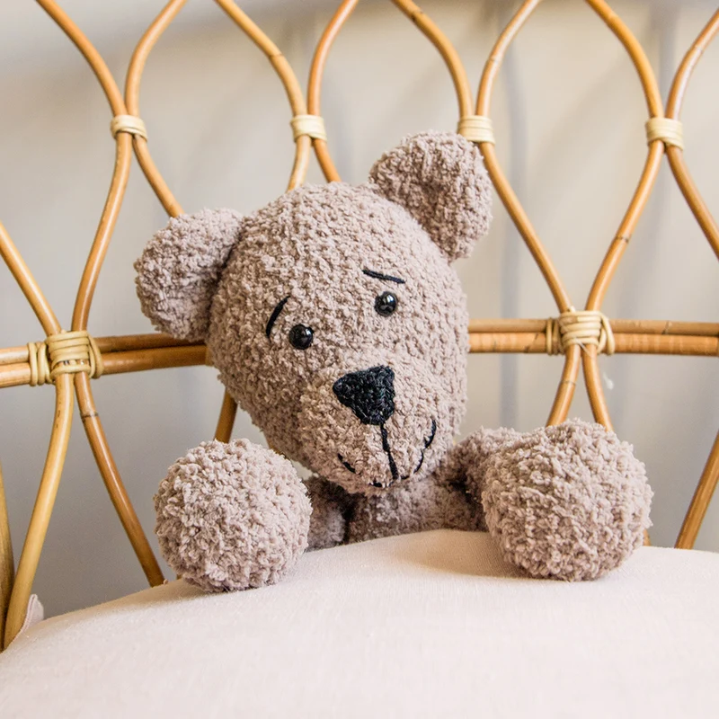 Furry-Kuschelbär – Garn- und Häkelpaket