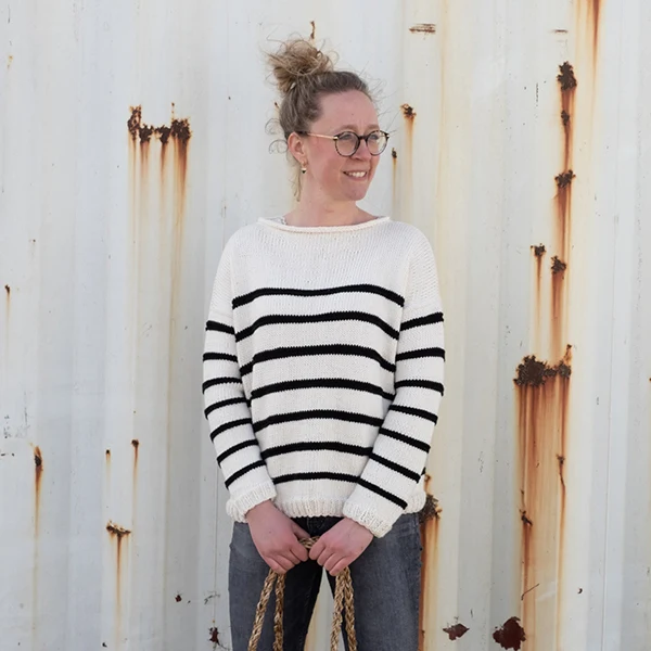 Yarn and Colors „Striped Jumper“ Strickpaket