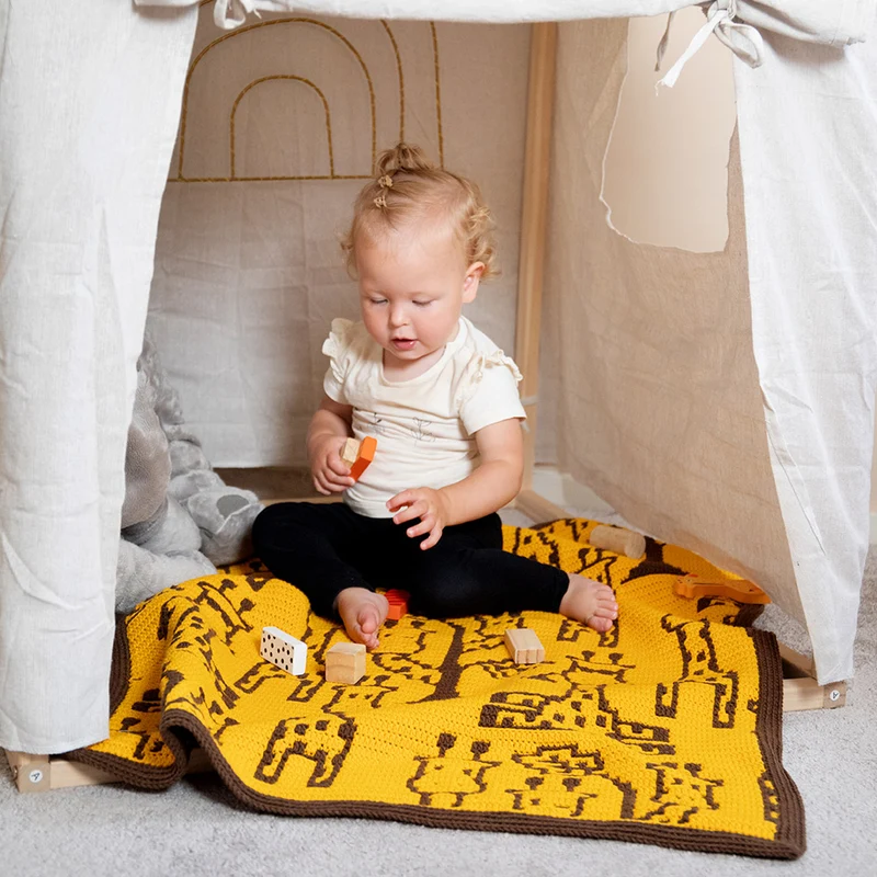 High & Mighty Babydecke – Häkelpaket – CrazyCrochetCatlady