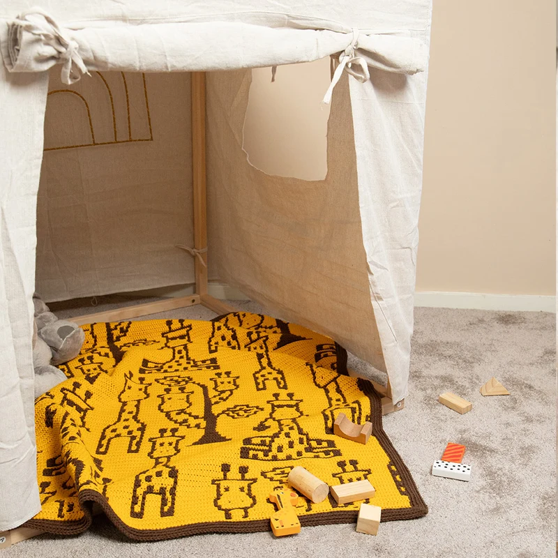 High & Mighty Babydecke – Häkelpaket – CrazyCrochetCatlady