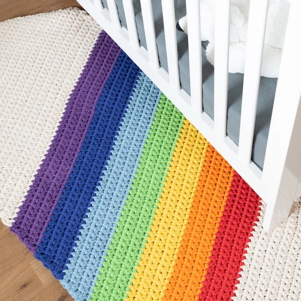 Yarn and Colors Rainbow Rug Häkelpaket
