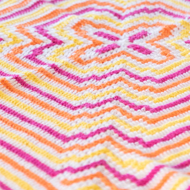 Yarn and Colors „Amazing Flower Blanket“ Häkelpaket
