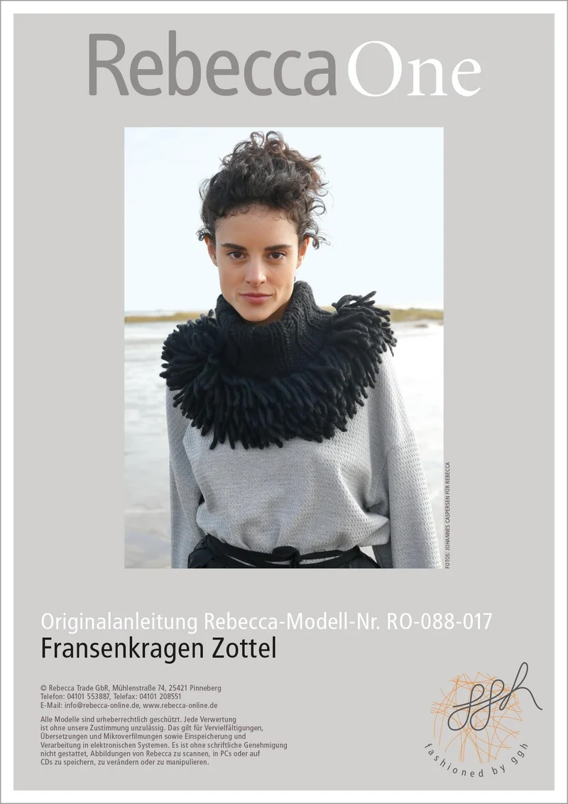 Anleitung - Fransenkragen Zottel