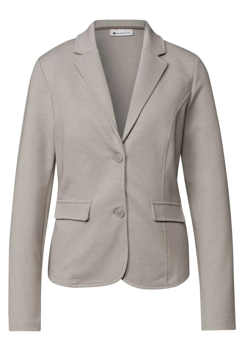 Basic Piqué Blazer