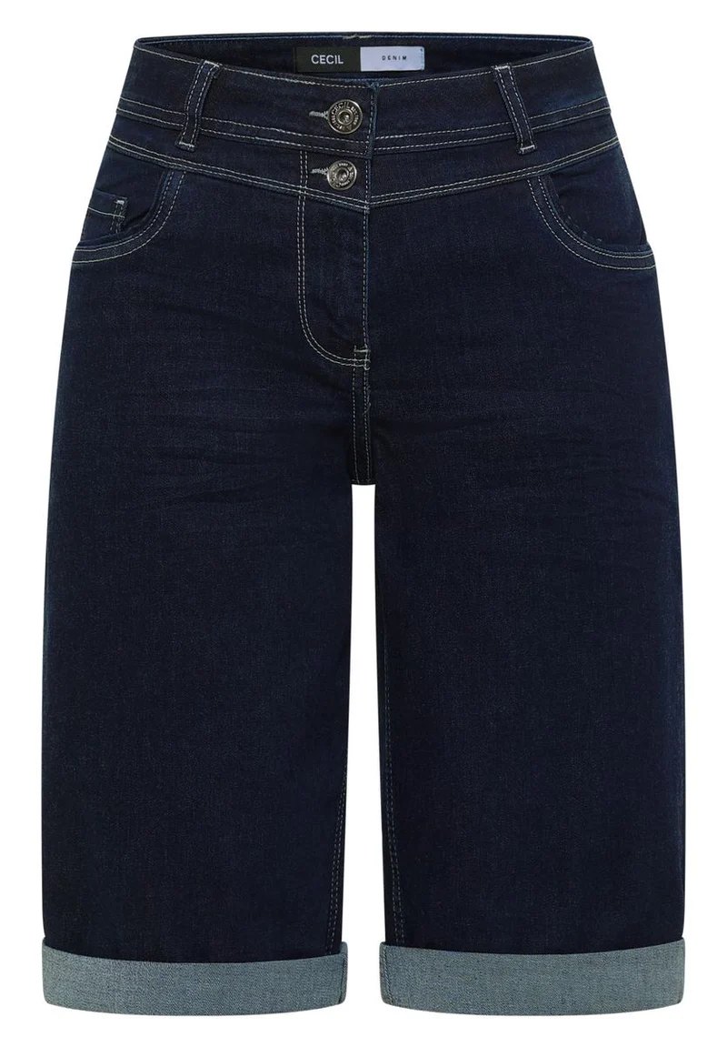 High Waist Wide Leg Shorts im Loose Fit