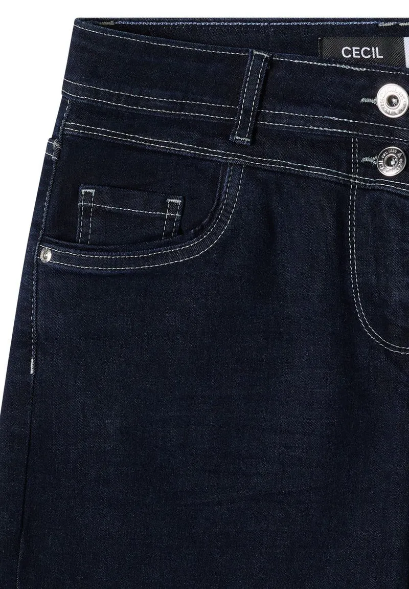 High Waist Wide Leg Shorts im Loose Fit