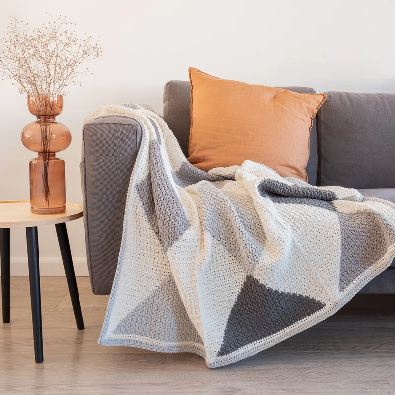 Yarn and Colors Harlequin Blanket Häkelpaket