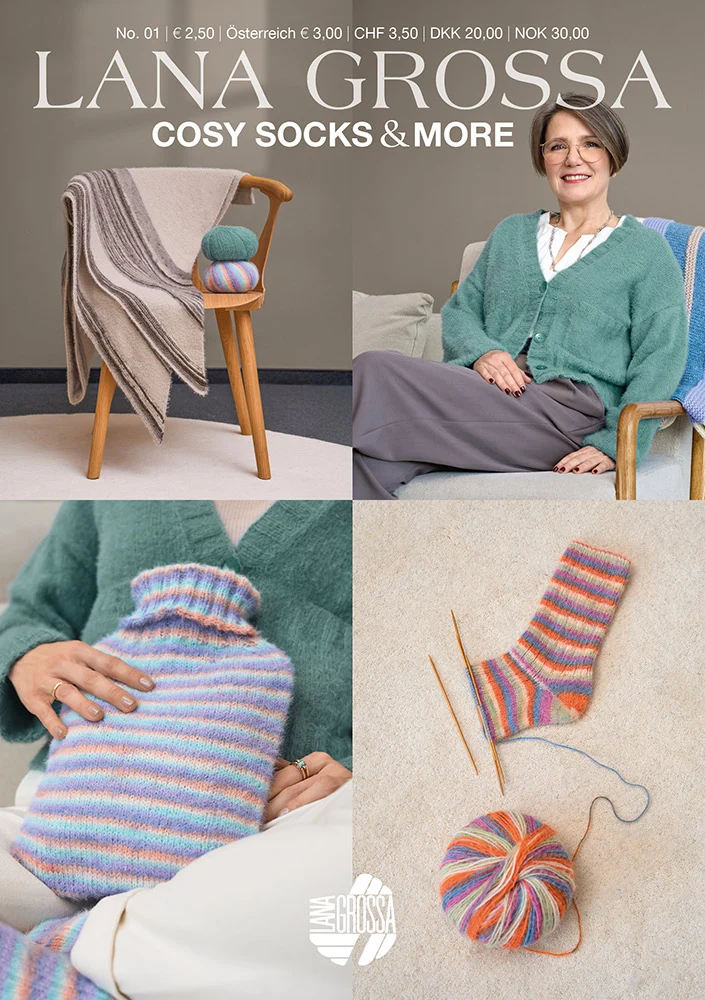 Lana Grossa COSY SOCKS & MORE NL (AL) Flyer (DIGITAL)