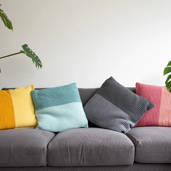 Yarn and Colors Two Tones Comfy Cushion Häkelpaket
