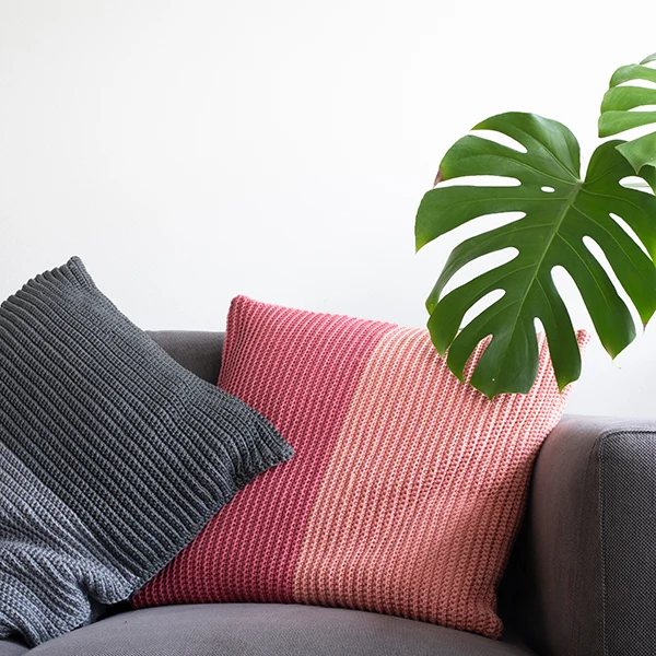 Yarn and Colors Two Tones Comfy Cushion Häkelpaket