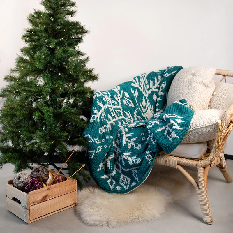 Arctic Bloom Decke – Häkelpaket – CrazyCrochetCatlady