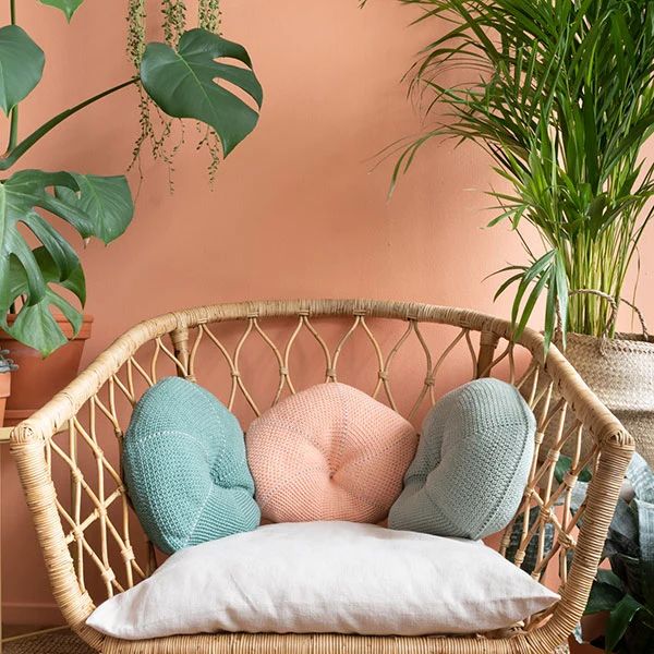 Yarn and Colors „Leaf Cushion“ Häkelpaket