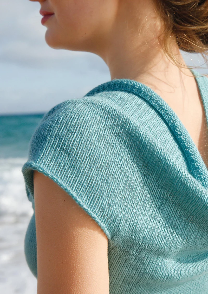 Strickanleitung - Ärmelloser Pulli