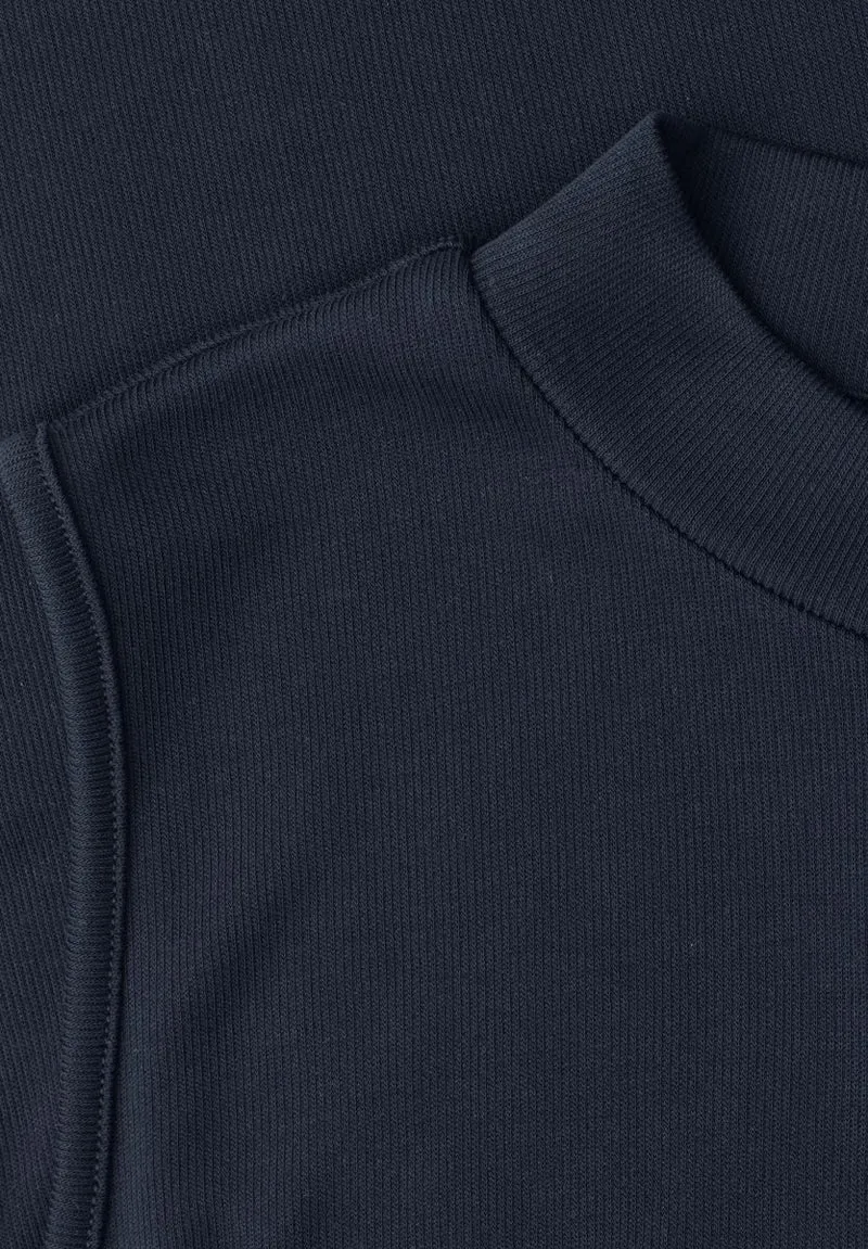 Top im Silk-Look mit Turtle Neck