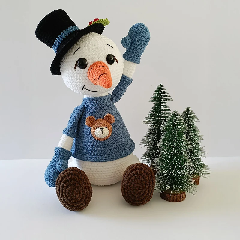 Weihnachtskuscheltier Scotty – Häkelpaket – Sandra Bekx