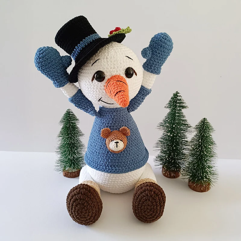 Weihnachtskuscheltier Scotty – Häkelpaket – Sandra Bekx