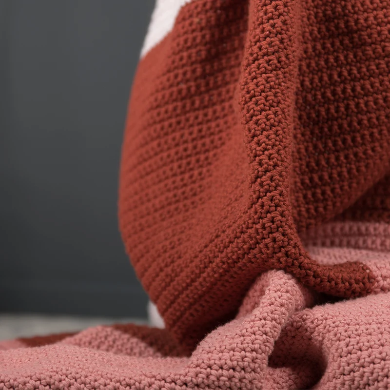 Yarn and Colors Blockdecke – Häkelpaket