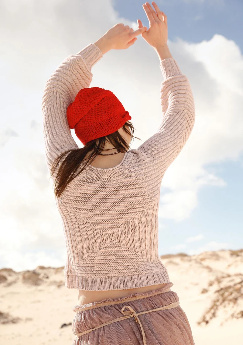 Strickanleitung - Fledermaus-Pullover