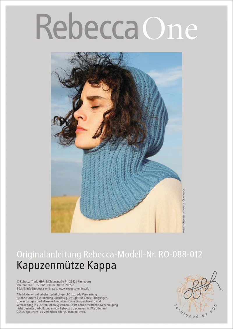 Anleitung - Kapuzenmütze Kappa