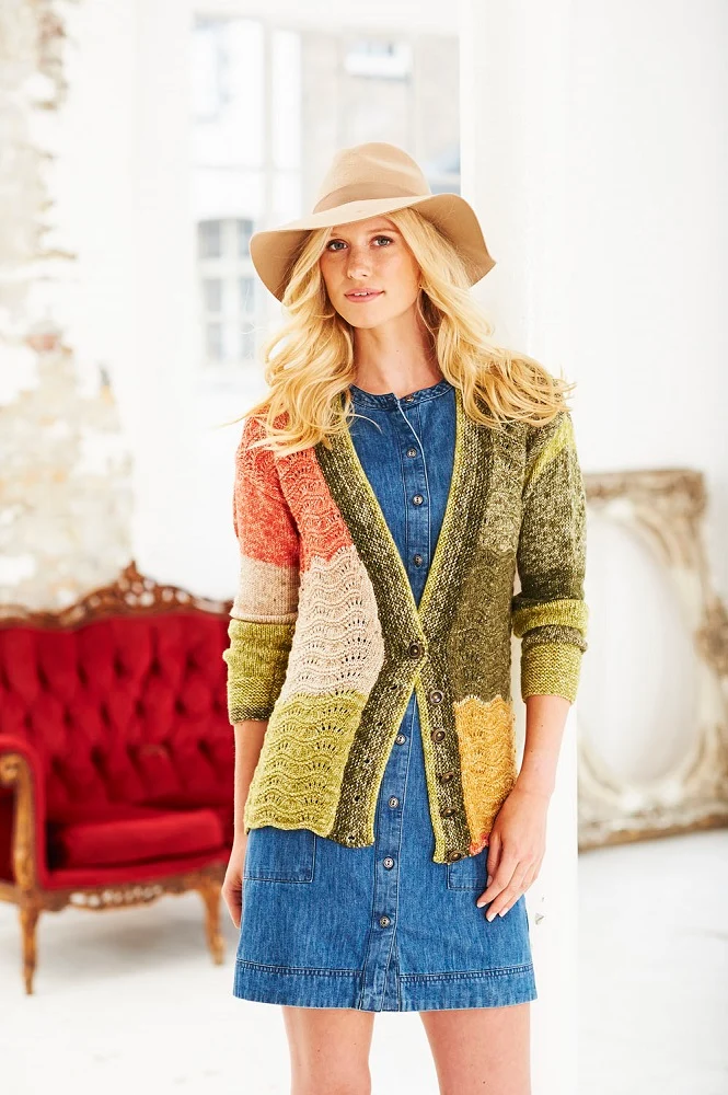 Strickanleitung Stylecraft Batik Swirl DK Nr. 9483: Pullover, Jacke und Rollkragenpullover
