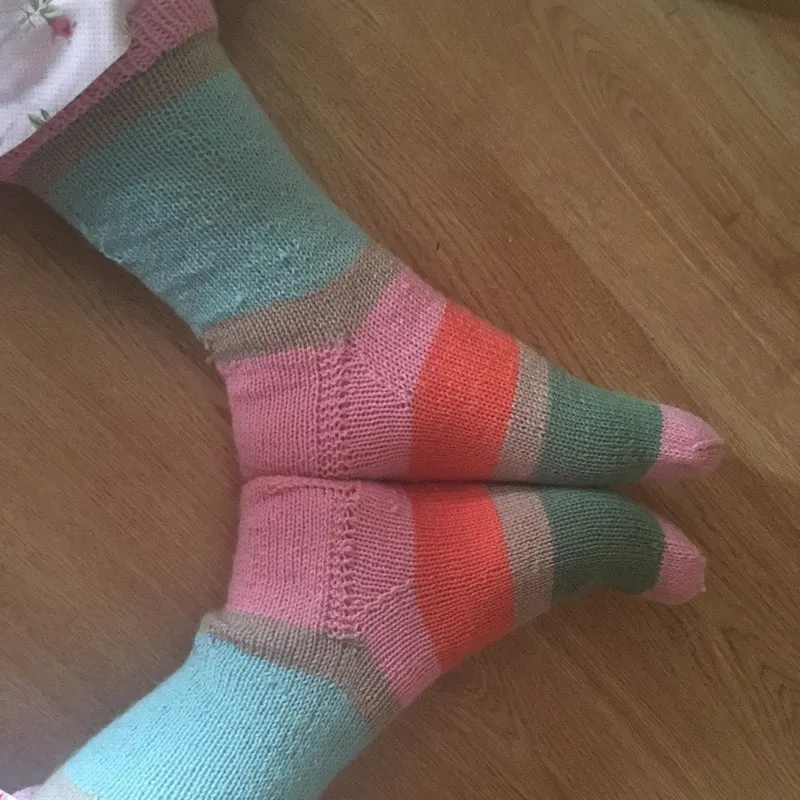 Strickanleitung „Lilly’s Candy Socks“