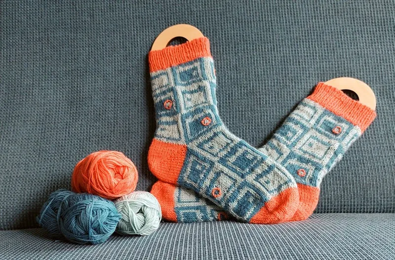 Strickanleitung für Socken „Van die dagen“ (digital)