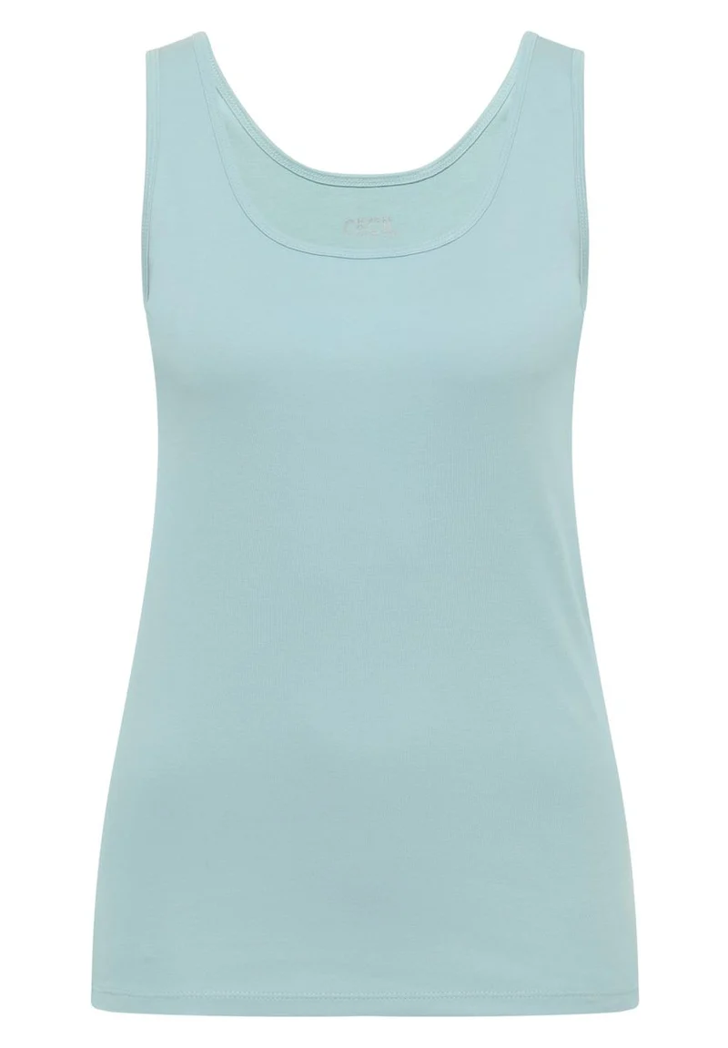 Basic Top aus reiner Baumwolle