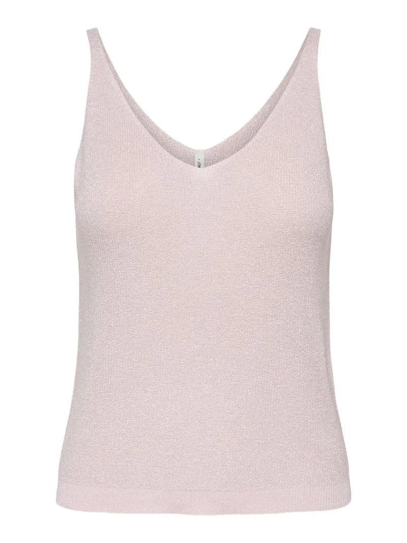ONLSHINA SL GLITTER TOP KNT