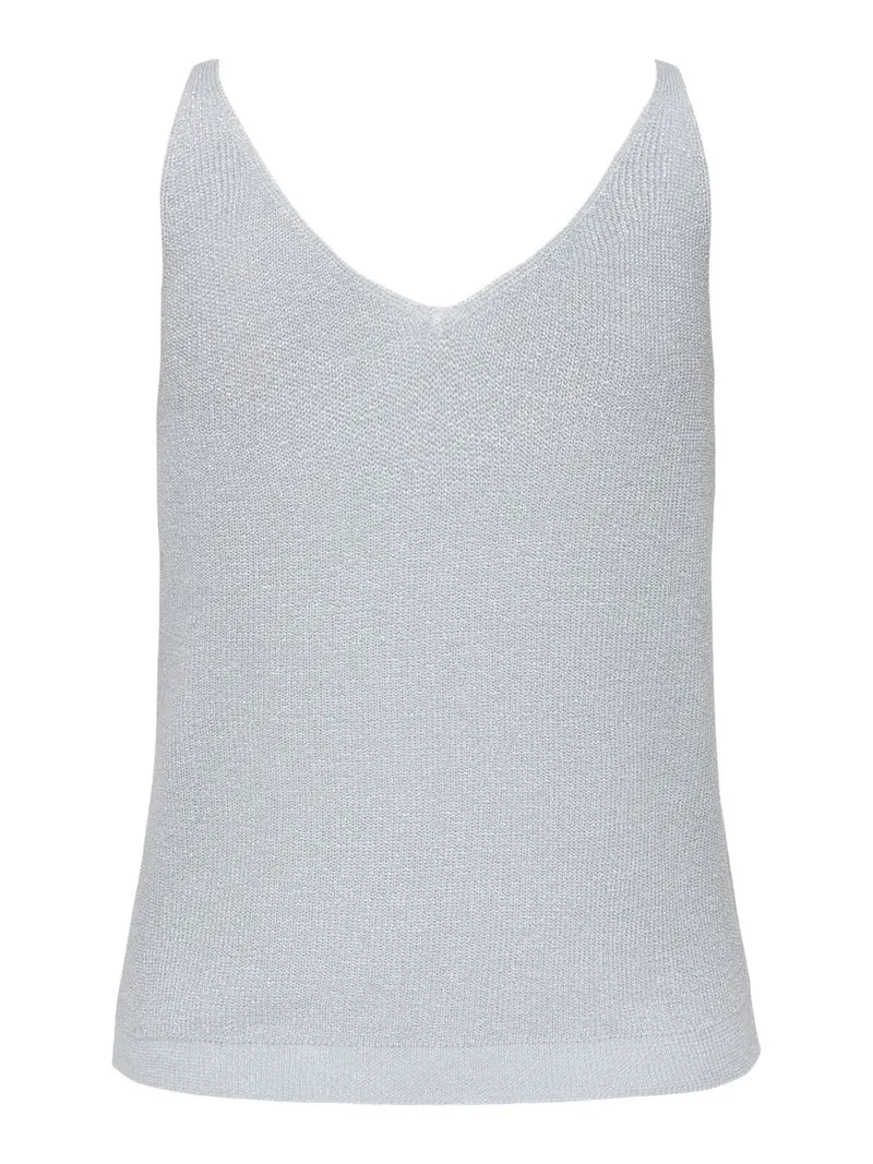 ONLSHINA SL GLITTER TOP KNT