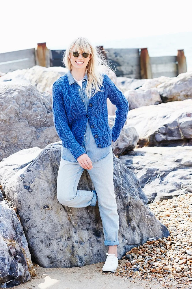 Strickanleitung Stylecraft Life Aran Nr. 9441 Strickjacken