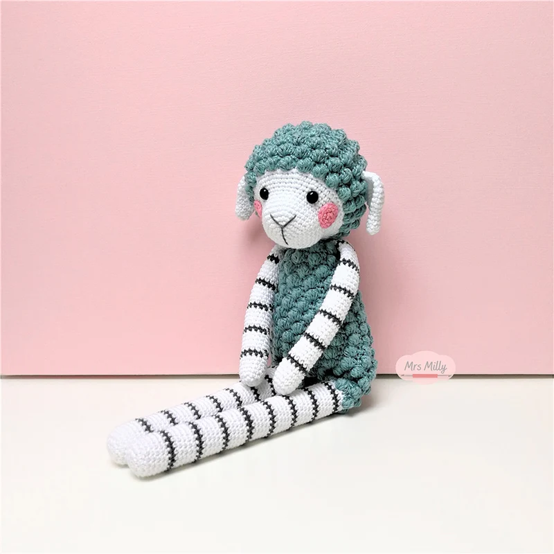 Häkelpaket „Schaf Lize Long Legs“ – Mrs. Milly