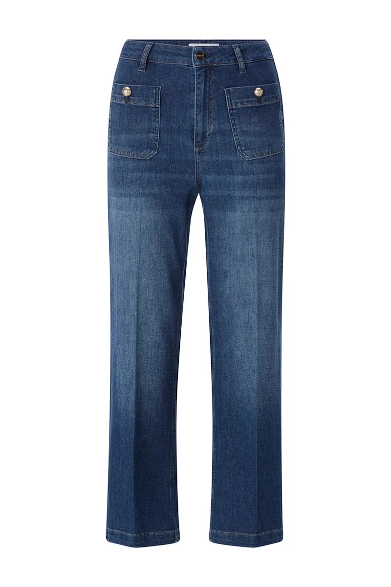 Culotte Patched Pockets