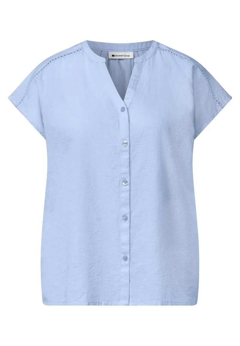 Dropped Shoulder Blusenshirt mit Tape