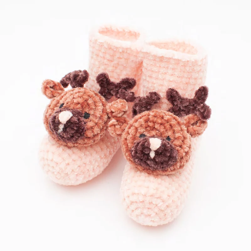 Häkelanleitung Katia Sockirumi Reindeer – Baby