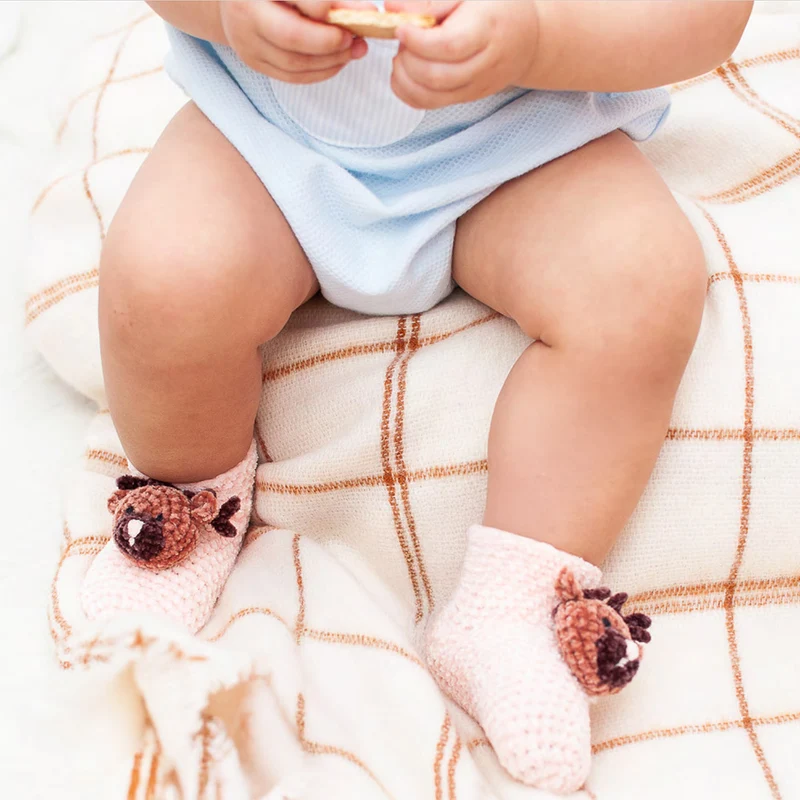 Häkelanleitung Katia Sockirumi Reindeer – Baby