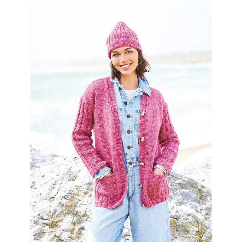 Stylecraft-Strickanleitung „Grace“ und „Impressions Cardigans“ 10090