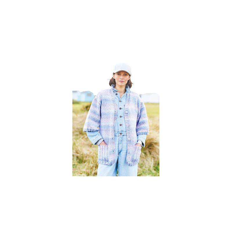 Stylecraft-Strickanleitung „Grace“ und „Impressions Cardigans“ 10090