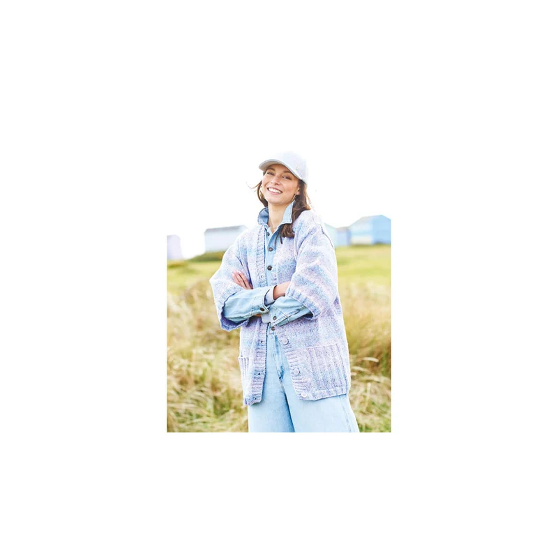 Stylecraft-Strickanleitung „Grace“ und „Impressions Cardigans“ 10090