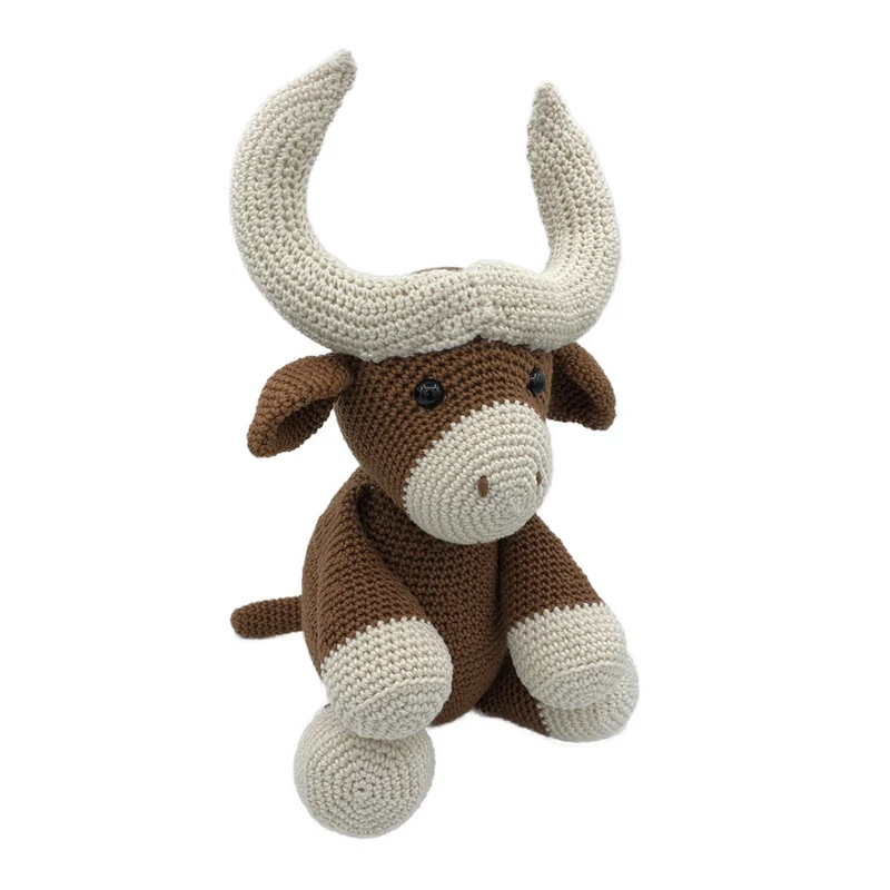 Kap-Büffel „Bo“ – Häkelpaket – YarnZoo