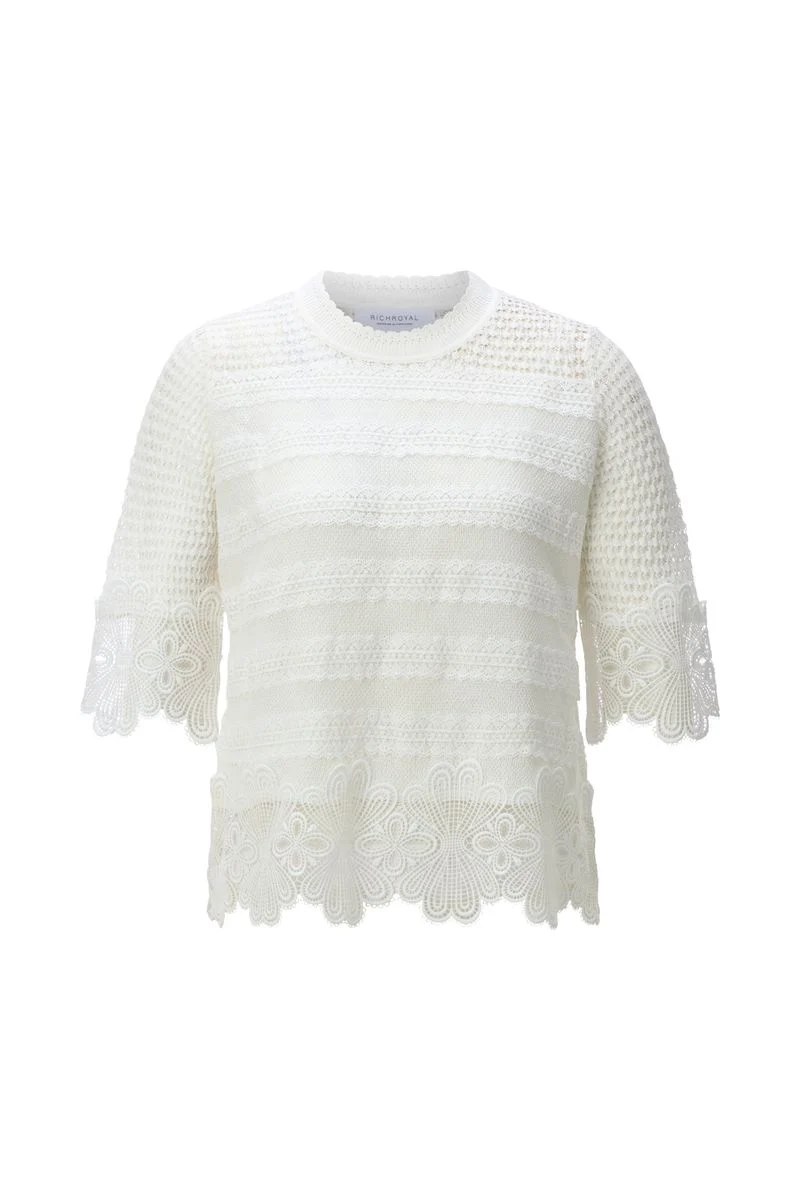 RNK SH SLVS Lace Stitch