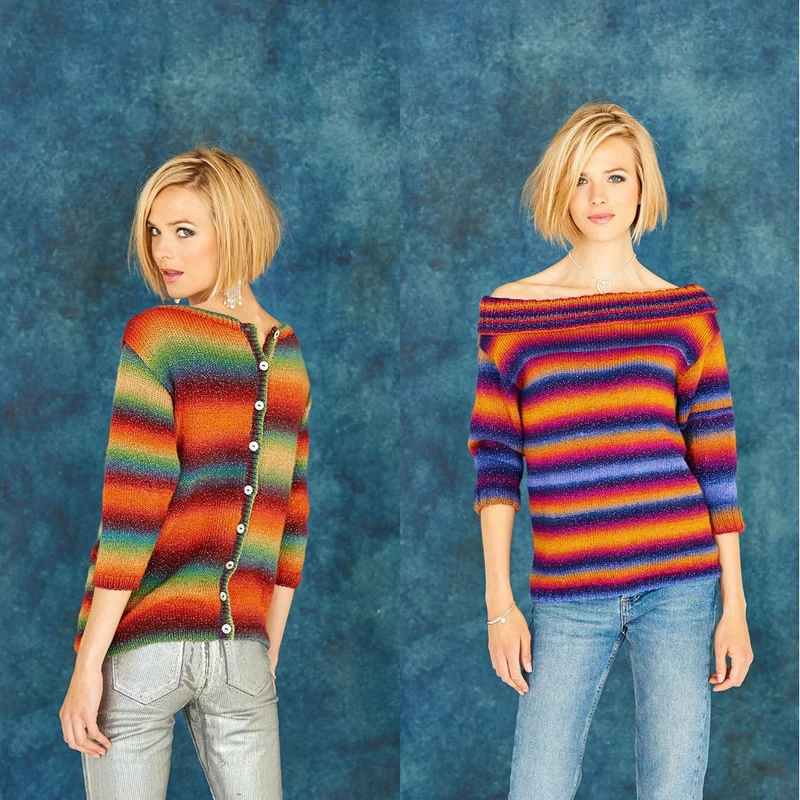 Strickanleitung Stylecraft Cabaret DK Nr. 9181 Pullover